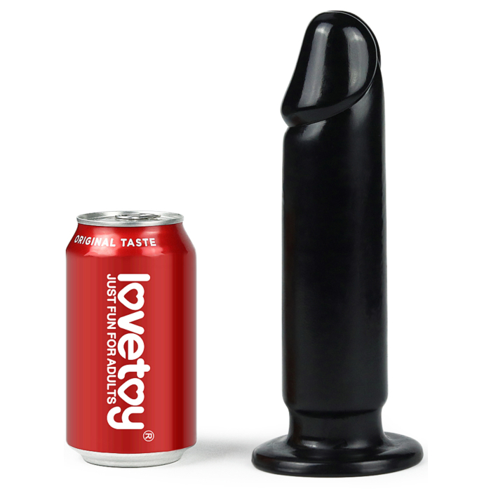 Lovetoy King-Sized Anal Dildo - Black