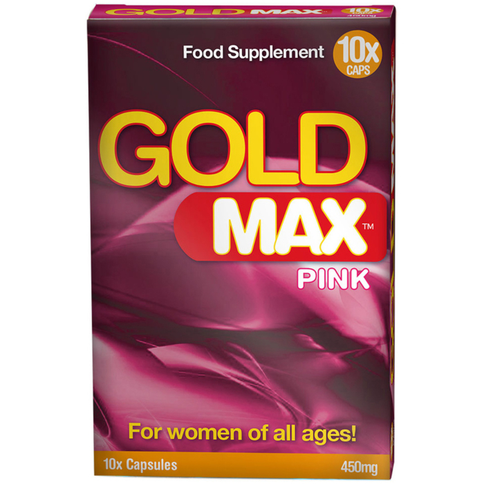 Libido Supplement for Women - GoldMAX Libido pink For Women 450mg x10