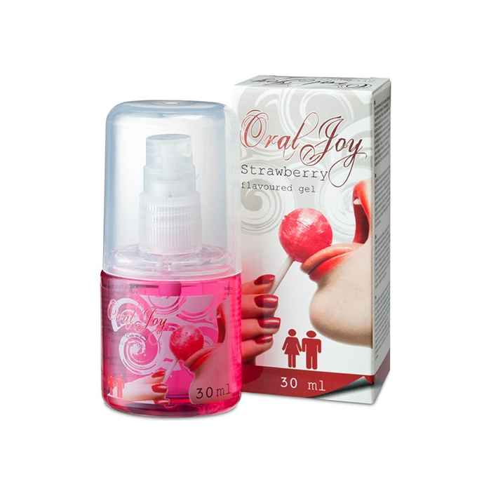 Oral Joy Strawberry Flavoured Gel for Oral Sex 30ml