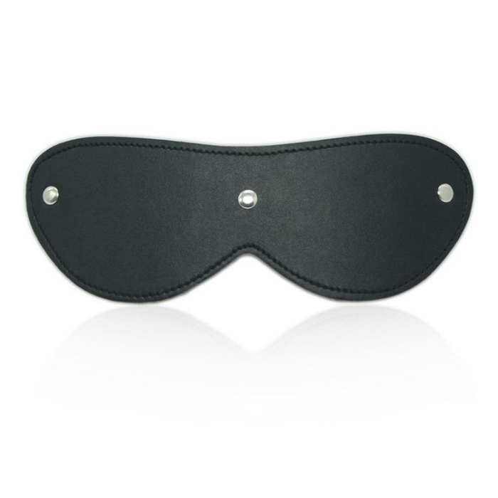 Blindfold Vegan Fetish Mask Black by Feelztoys