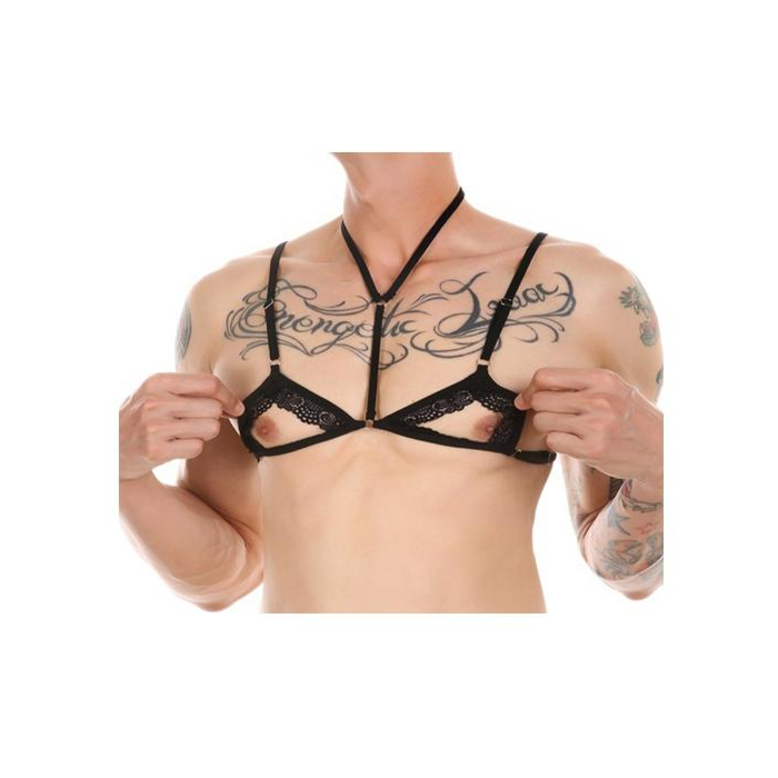 No Gender Wear Watch Tetons Mini Bra Black