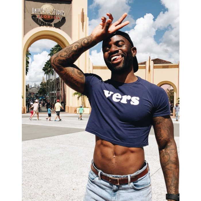 Crop Tee Vers Blue - Barcode Berlin