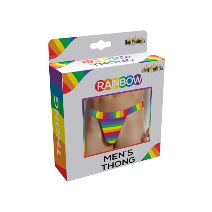 String-Rainbow Men's Thong