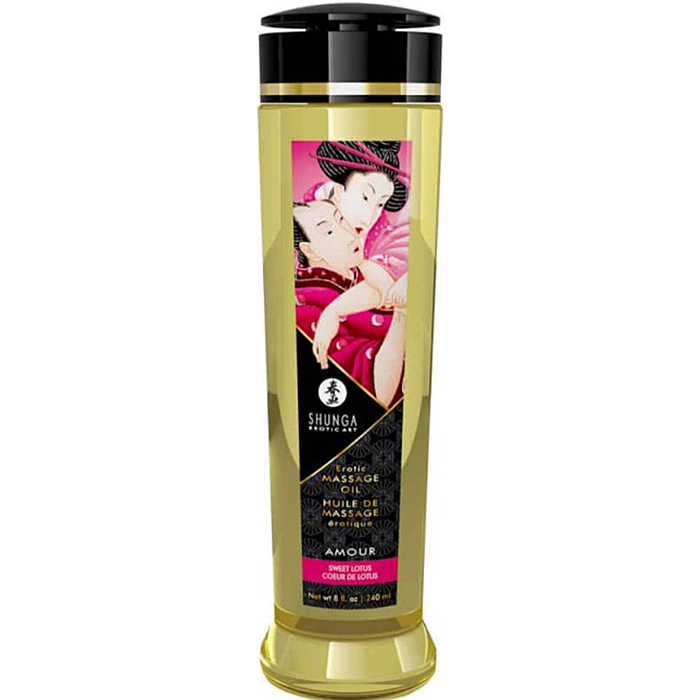 Shunga Erotic Massage Oil 240 ml - Sweet Lotus
