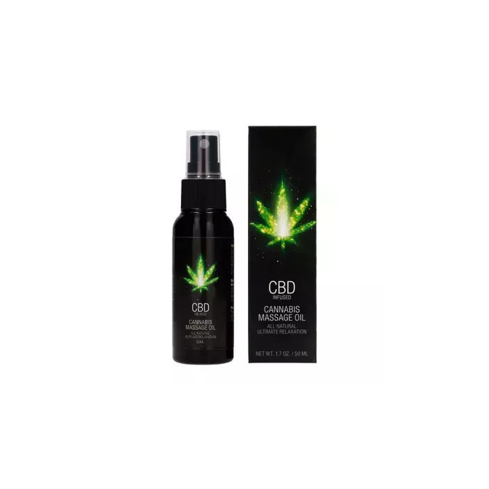 CBD Cannabis Massage Oil - 50 ml