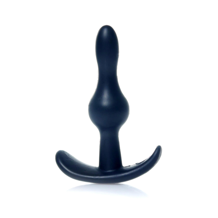 Butt Stimulator T-Plug Wave - Kinksters Black TPE/TPR