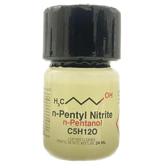 Poppers Leather Cleaner n-Pentyl Nitrite n-Pentanol 24ml