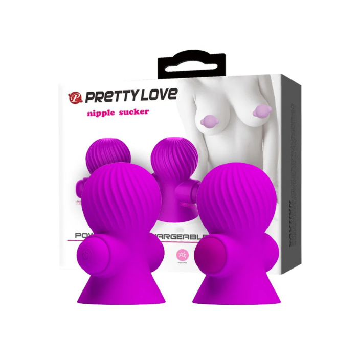 Pretty Love Nipple Sucker Purple