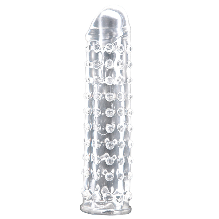 Vibrating Penis Sleeve - Seven Creations Vibrating Vibro-Penis Sleeve Transparent