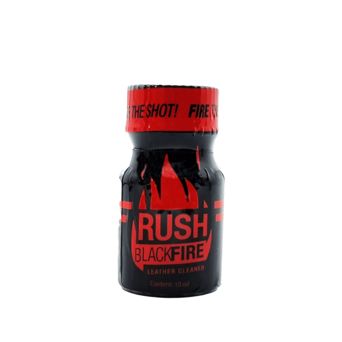 Poppers Leather Cleaner Rush Black Fire Pentyl 10ml