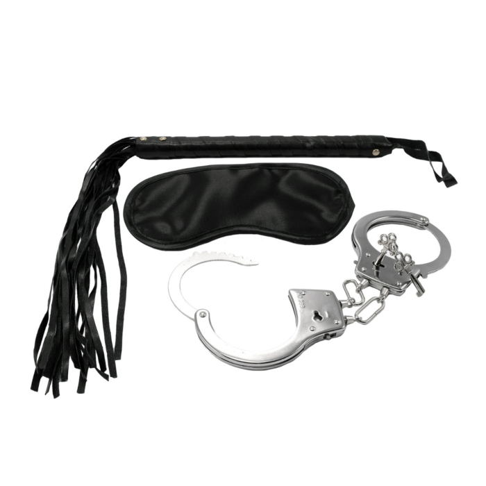 BDSM Bondage Kit - Pipedream Fetish Fantasy Limited Edition Lover's Fantasy Kit Black