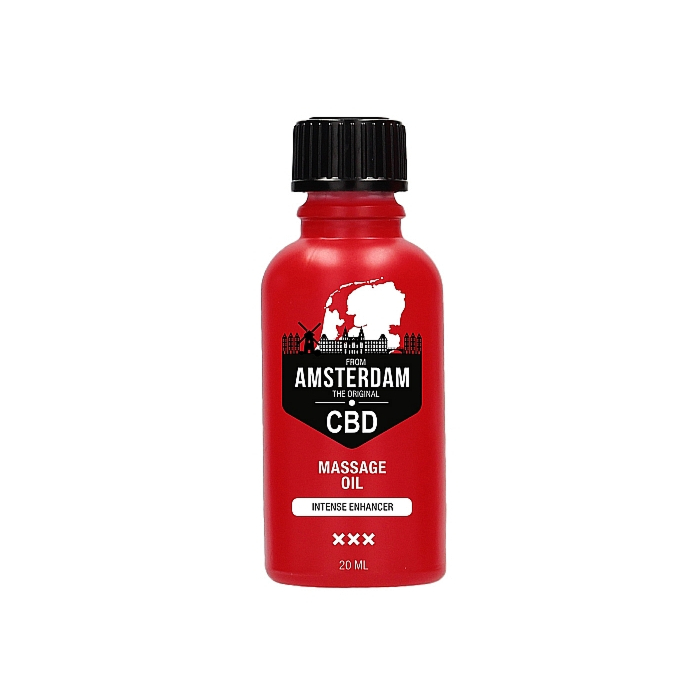 CBD from Amsterdam the Original - Intense Massage Oil Enhancer