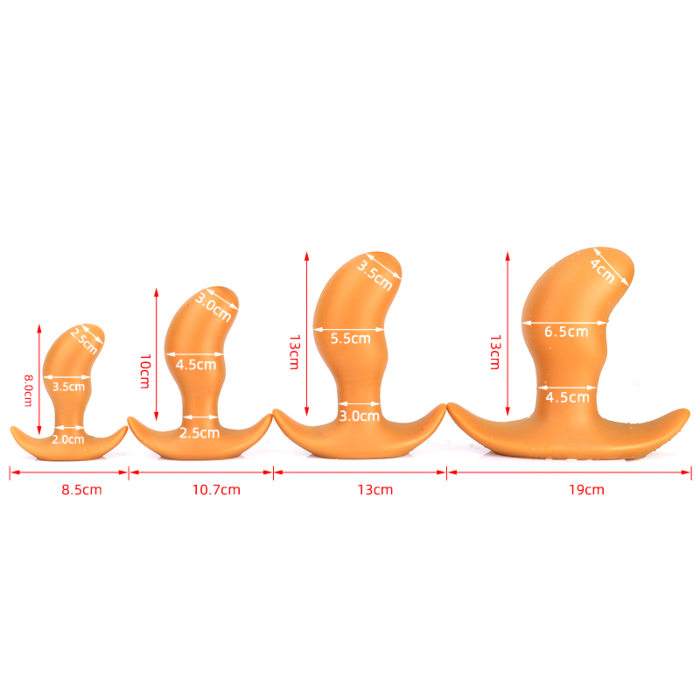 Silicone Prostate Stimulator Gold M