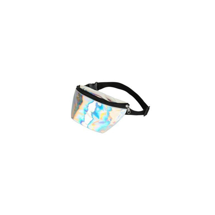 Silver hologram bumbag B