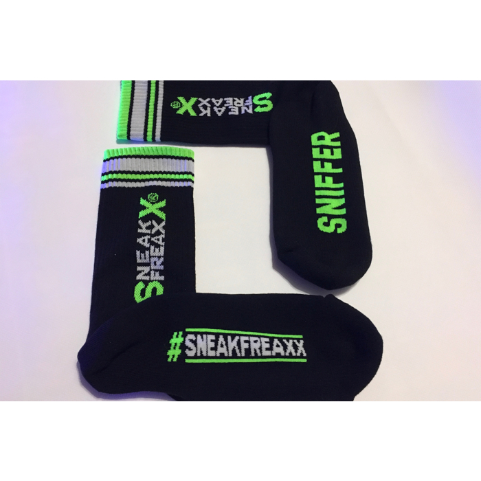 SNEAKFREAXX SOCKEN "SNIFFER NEON YELLOW"