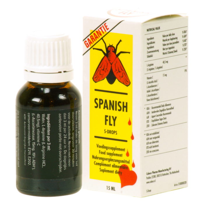 Spanish Fly Extra Transparent OS 15ml by Cobeco Pharma