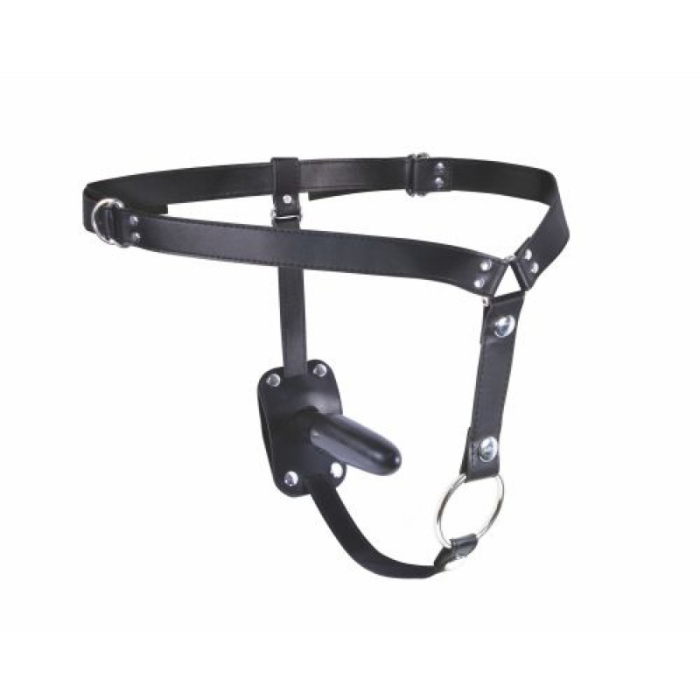 Harness for DildoStrap On X Joyride and Anal Plug Black