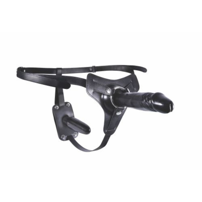 Strap On X Joyride Dildo and Anal Plug Black