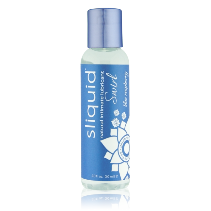 Sliquid Naturals Swirl Flavoured Lubricants - Blue Raspberry 59ml