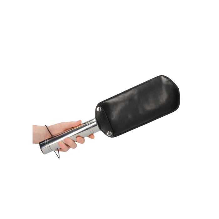Dual Padded Paddle With Steel Handle - Black