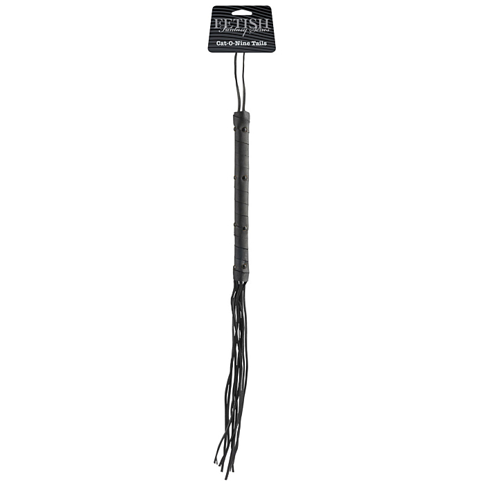 Cat-O-Nine Tails - Pipedream Fetish Fantasy Limited Edition Cat-O-Nine Tails Black
