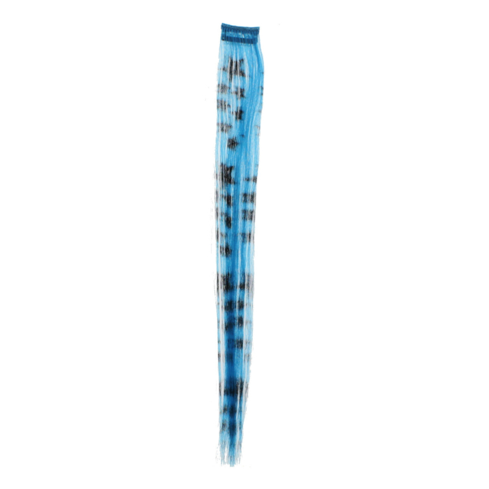 Aprox. 40cm Turquoise Star Print Hair Highlights/ Extensions