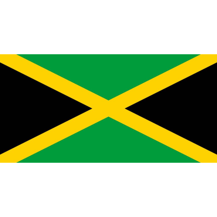 5 x 3 Feet Jamaica Flag & with Brass Eyelets