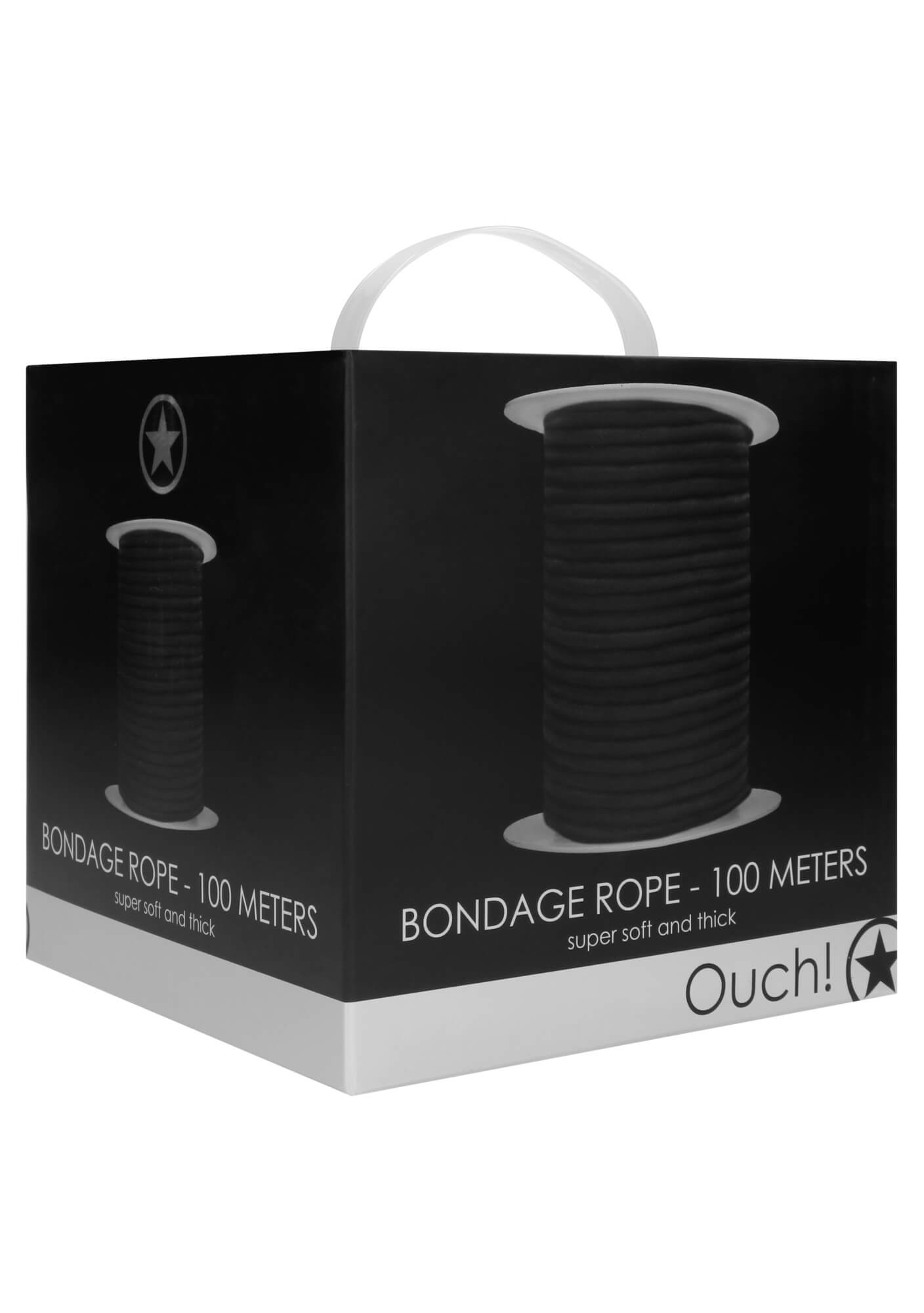 Bondage Rope - 100 Meters - Black
