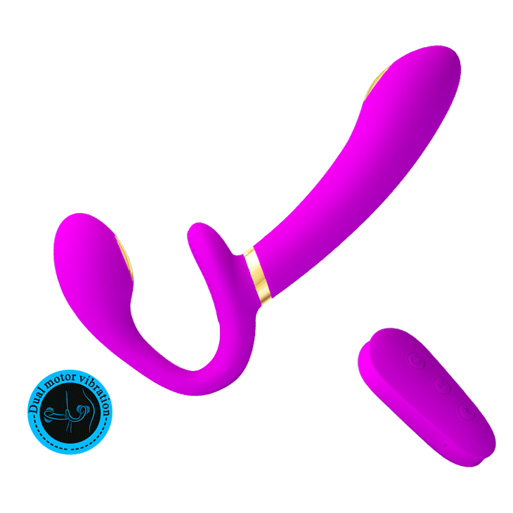 Thunderbird Strap-On Vibrator with Electric Shock Functions